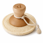 Loofah Scrubbing Brush and Replacement Heads